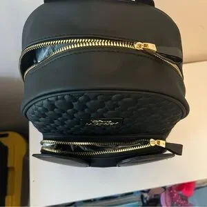 Disney X Primark Winking Mickey Mouse Faux Leather Soft Backpack. NWT Primark | Bags | Disney Winking Mickey Faux Leather 3d Ears  main image 2